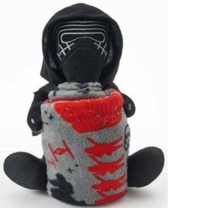 Disney Star Wars Kylo Ren Throw Blanket & Plush Hugger Stuffed Animal Plush